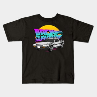 Retro Back To The Future Kids T-Shirt